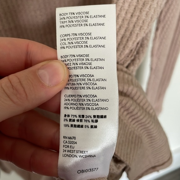 Free People | North Shore Sand Long Sleeve Waffle Thermal Tunic Small - Picture 9 of 9